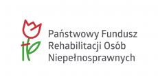 Powiększ zdjęcie: Logotyp Państwowego Funduszu Osób Niepełnosprawnych