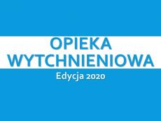 Powiększ zdjęcie: Napis opieka wytchnieniowa 2020