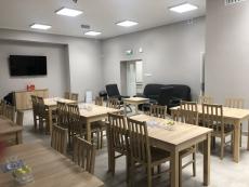 Powiększ zdjęcie: Sala spotkań-jadalnia Dzienny Dom Senior+