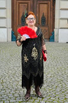 Powiększ zdjęcie: Teresa Stawarz z Klubu Seniora w Komorowicach.