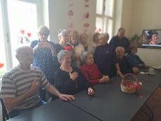 Powiększ zdjęcie: Walentynki w Klubie Seniora SIXT Wam