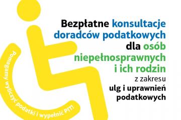 Logotyp akcji Doradcy Podatkowi Niepełnosprawnym