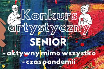 Plakat konkursu dla Seniorów