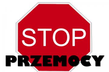 Stop przemocy logotyp